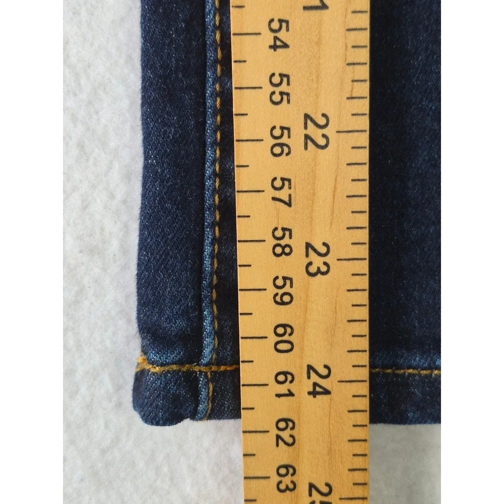 Universal Thread Mens Dark Wash Straight Leg Stretch Denim Jeans 14W